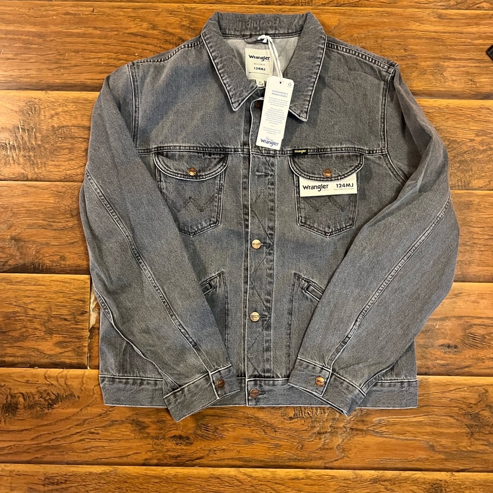 Wrangler Gray Denim Jacket